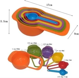 Plastic Measuring Spoons for Kitchen