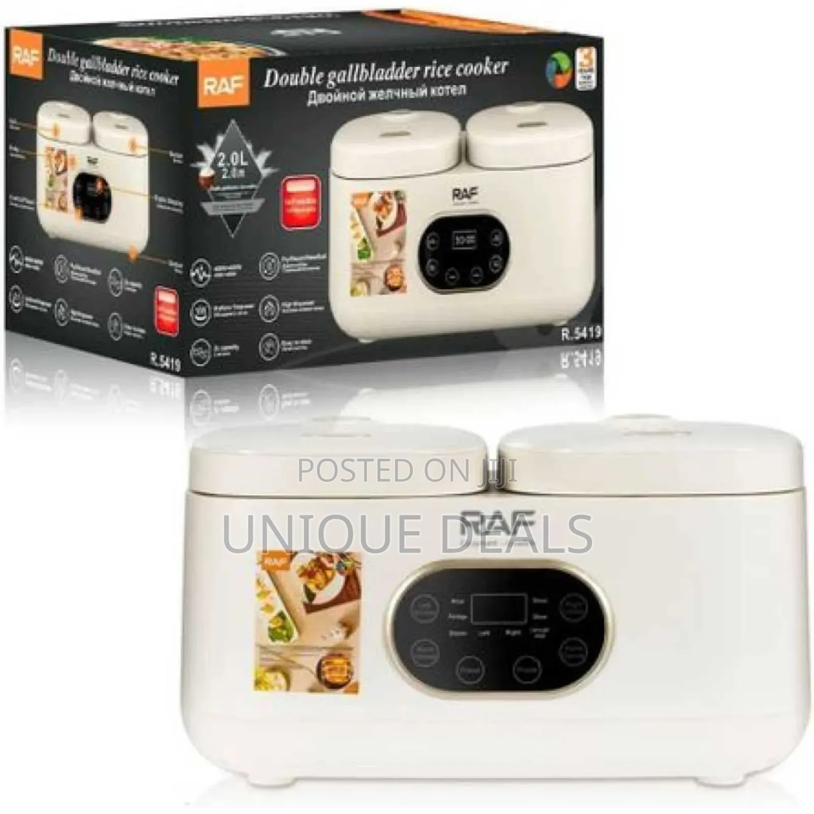 Multifunction Double Gallbladder Pot 800w Electric Multi Rice Cooker