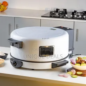 Geepas Arabic Bread Maker, 30cm Non-Stick Baking Plate