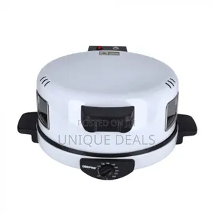 Geepas Arabic Bread Maker, 30cm Non-Stick Baking Plate
