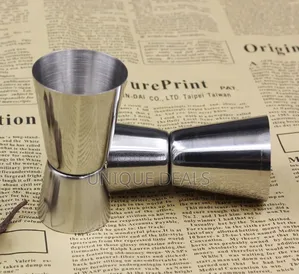 2pcs Stainless Steel Cocktail Jigger Set