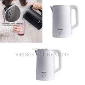 Raf 0.8l Cordless Electric Kettle With Auto Shut, 360-Degree Cord