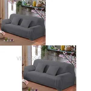 1,2,3 Seater Sofa Slipcover Stretch Elastic Couch Protector Fit Set