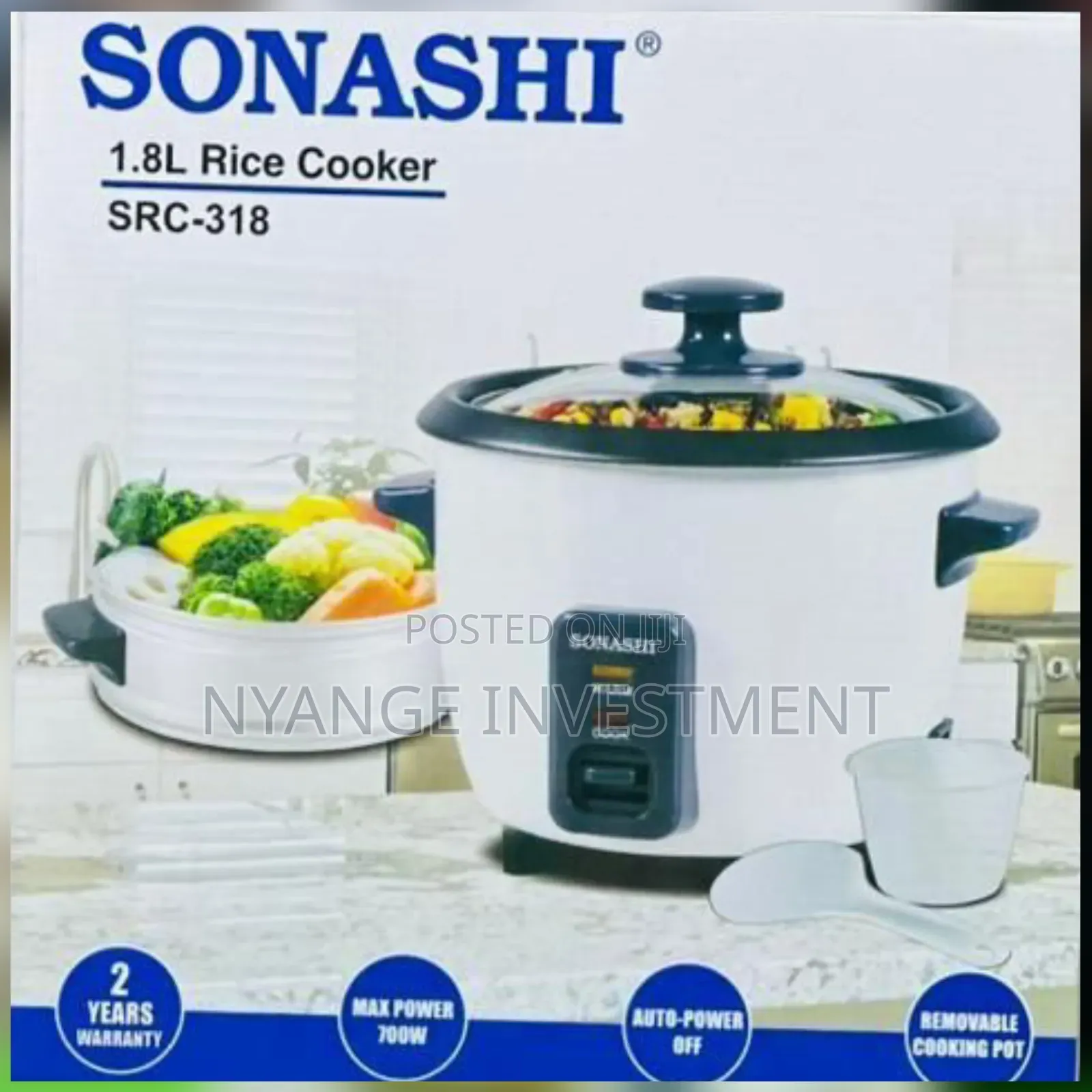 1.8l Sonach Rice Cooker. Sonash Brands