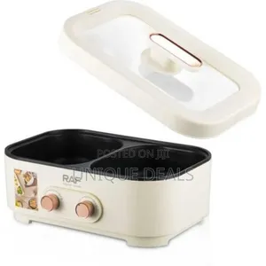 Multifunctional Electric Hot Pot Grill and Soup Pot Rice Cooker