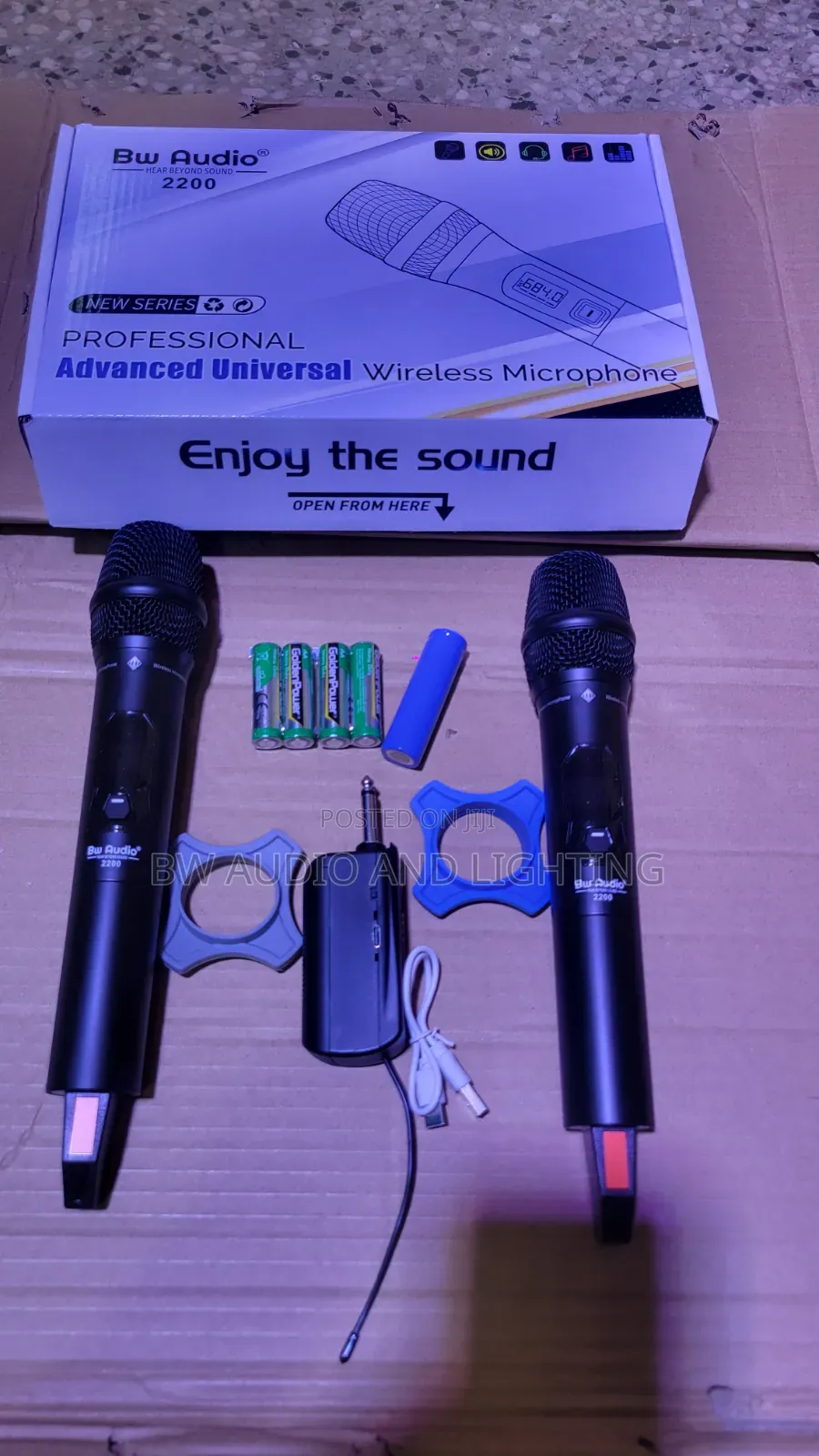 Portable Wireless Microphone Rechargeable