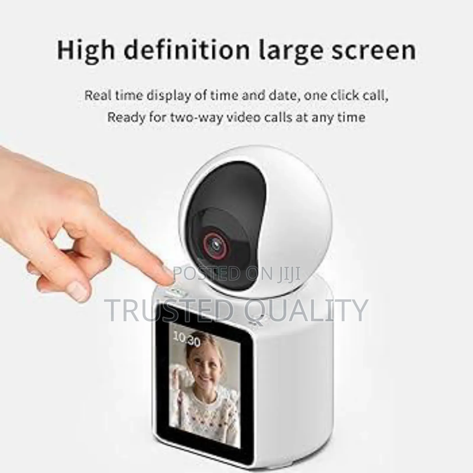 Indoor Security Camera With Video Calling Capabilities