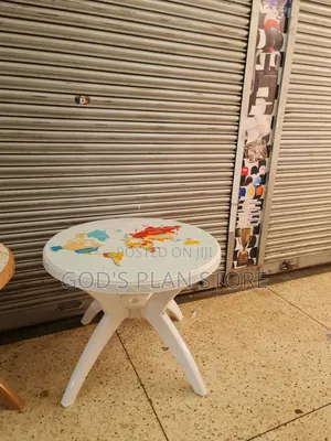 Printed Bar and Restaurant Plastic Table Plastic Table 4people