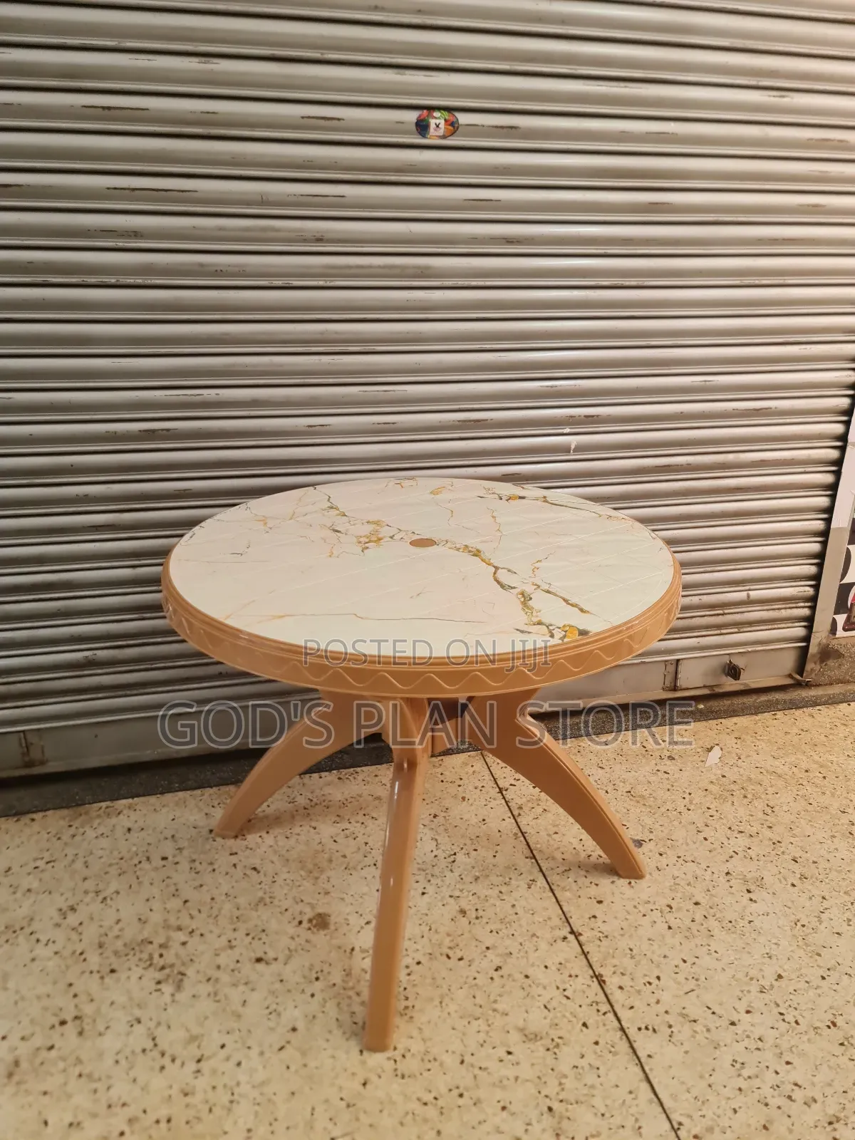 Combination Material Plastic Table Plastic Table 4people