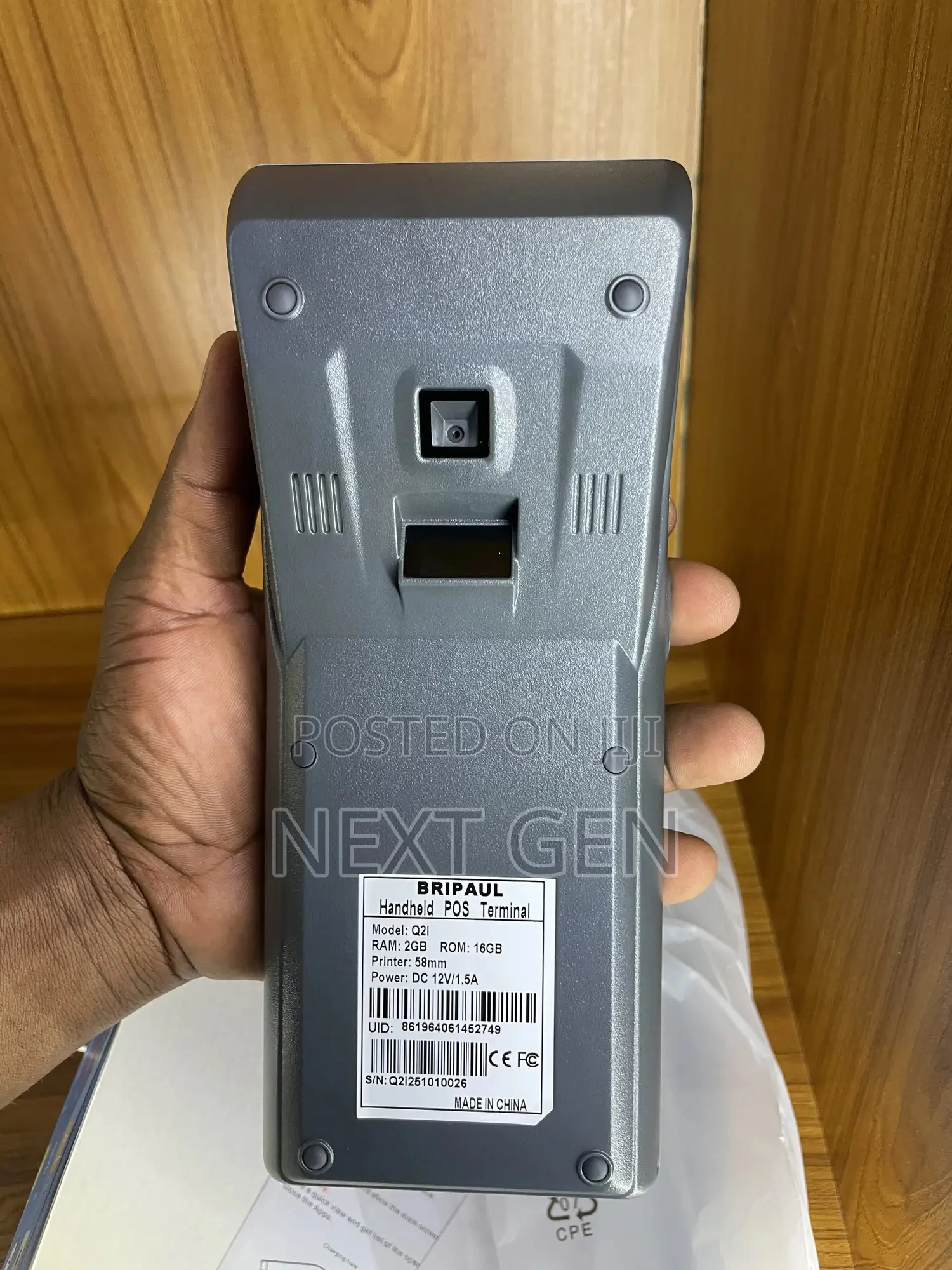 Android Handheld Pos Machine