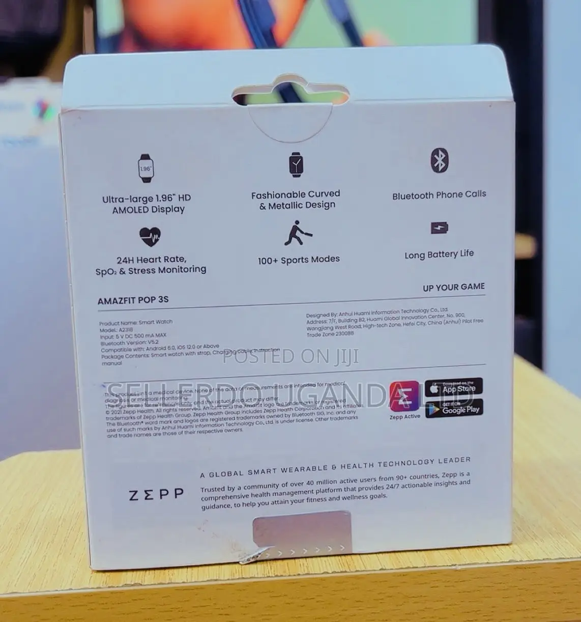 Amazfit Pop 3s Smart Watch