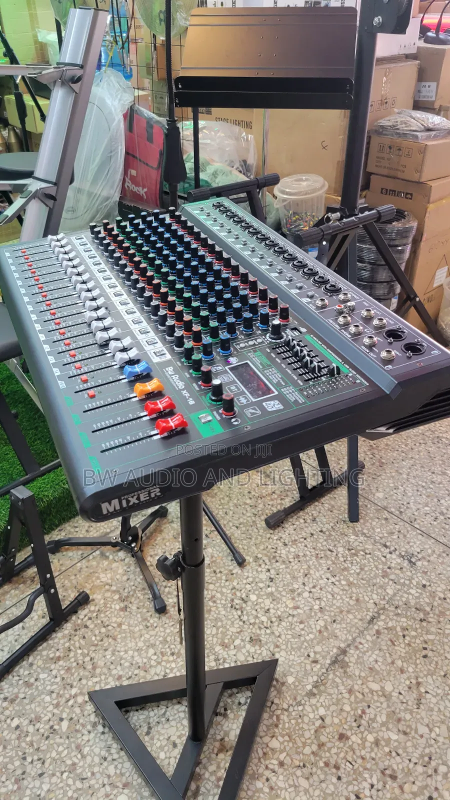 16 Channel Audio Mixer Console