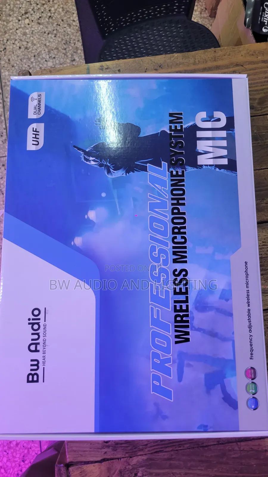 Wireless Cordless Microphone Bw -3000