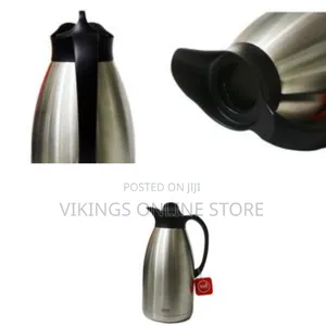 Regal 3l Stainless Steel Regal Tea Coffee Vacuum Flask Bottle- Silver