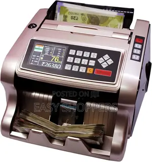 Mix Value Currency Counting Machine With Fake Notes Detection Function