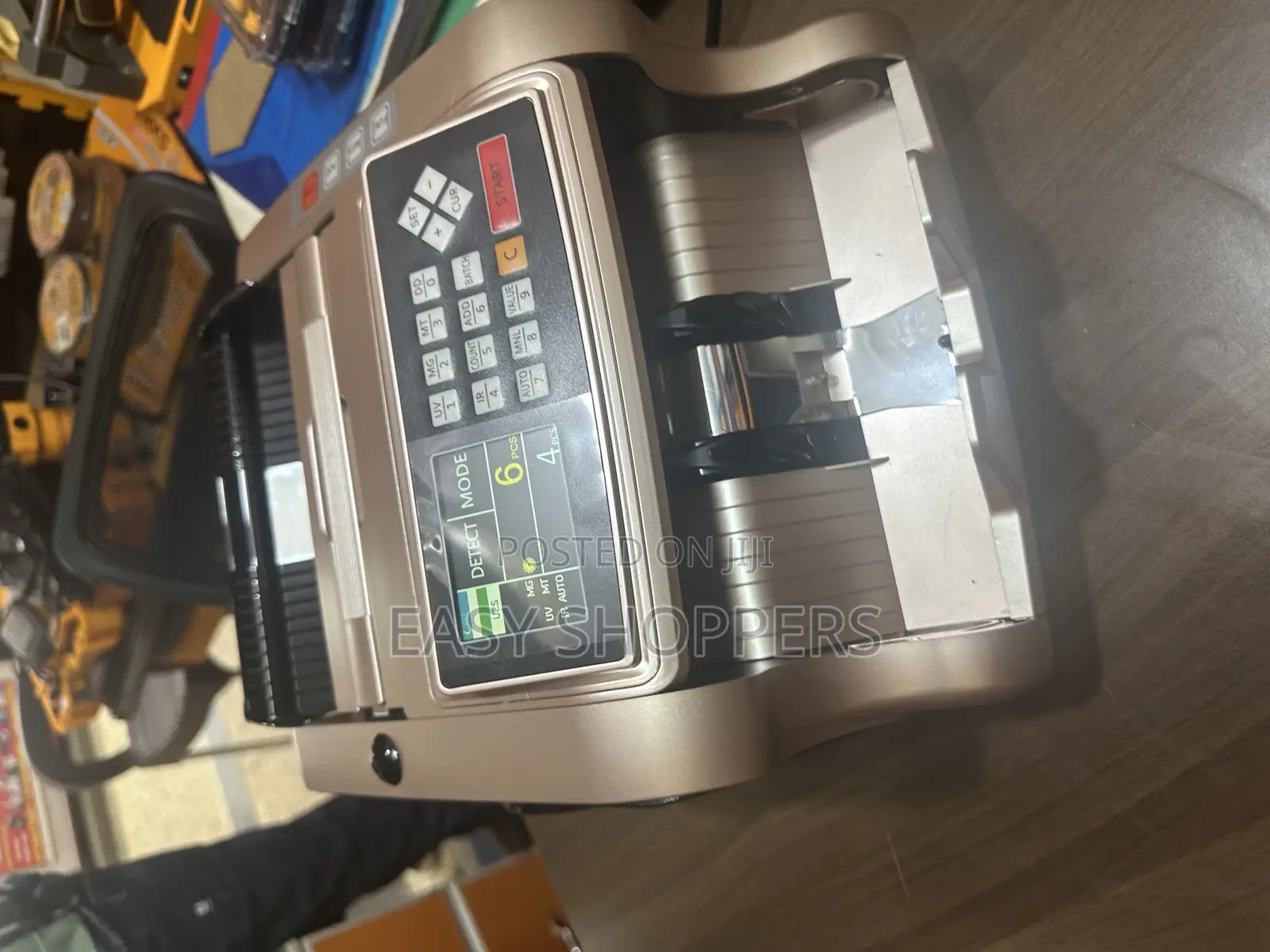 Mix Value Currency Counting Machine With Fake Notes Detection Function