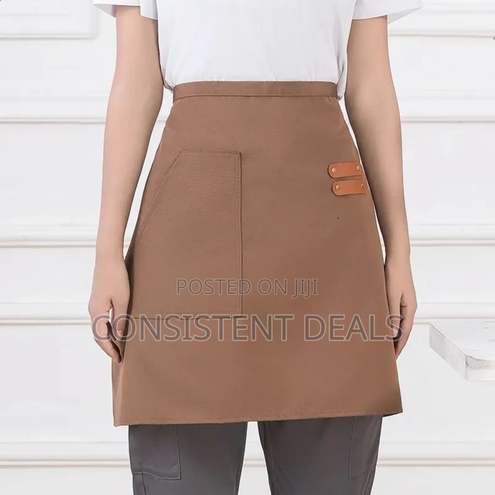 Summer Apron Canvas Waterproof Half Apron