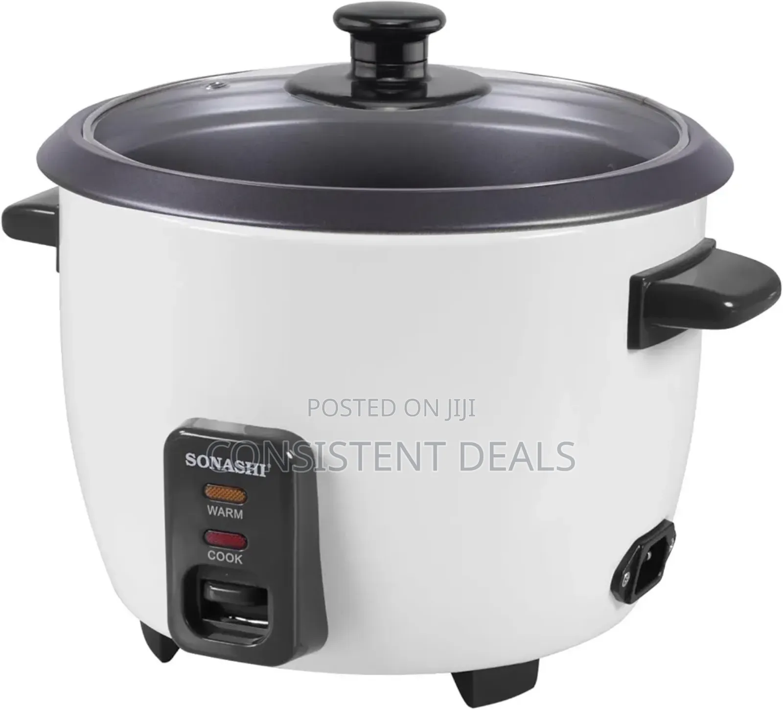 Sonashi1.8l Rice Cooker With Cool Touch Handle | Non-Stick Coated