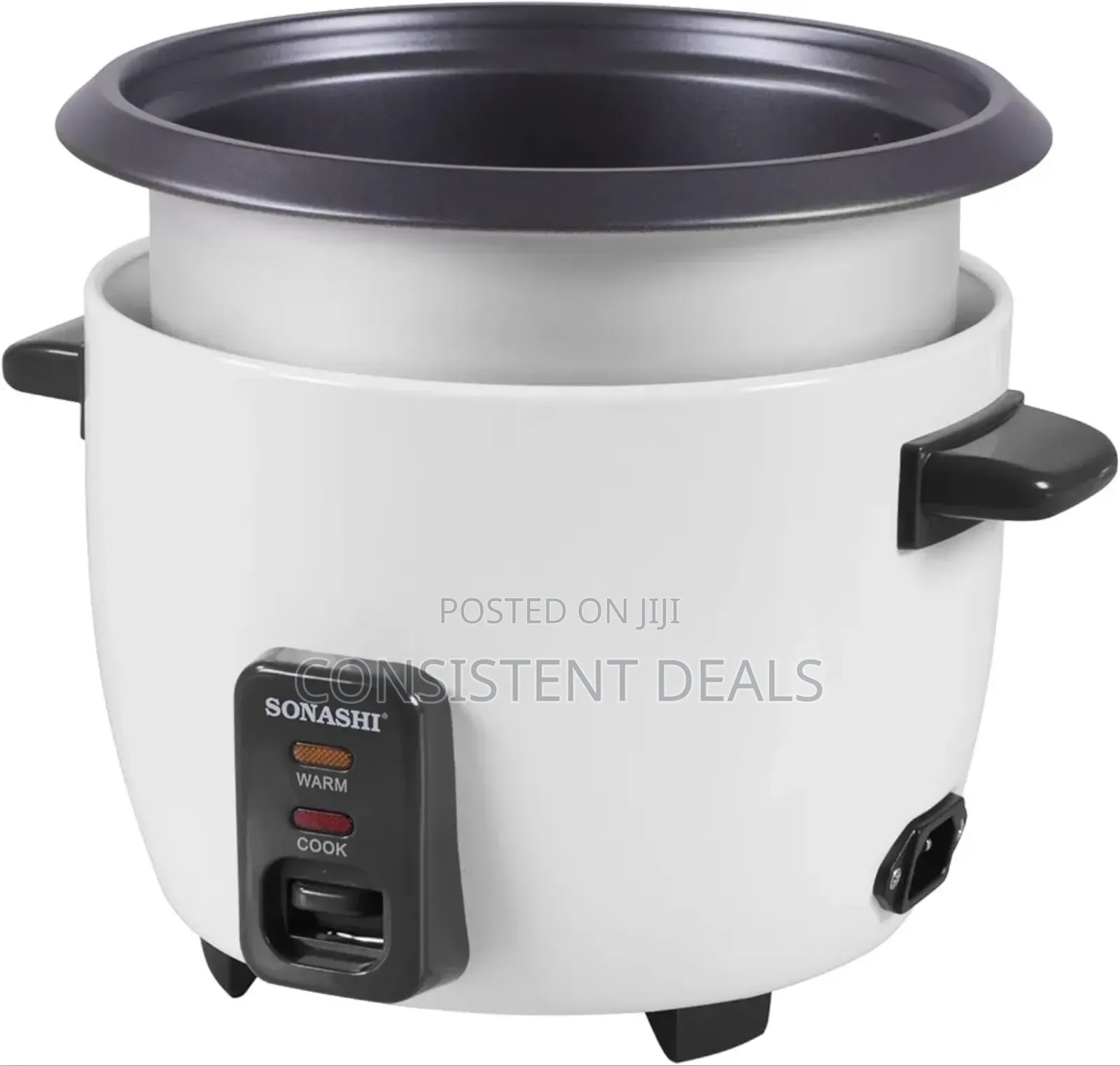 Sonashi1.8l Rice Cooker With Cool Touch Handle | Non-Stick Coated