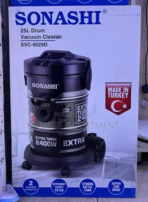 25 Litres Sonashi Vacuum Cleaner.Wet and Dry)