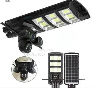 Solar Street Light With 3 Lens 5g Solar Camera - Full Motion Sensor