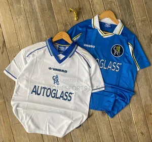 Auto Glass Jerseys for Chelsea Original Material
