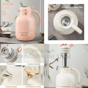 1.5 Litres Thermal Coffee Carafe, Stainless Steel Tea Flask for Hot