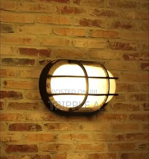 Oval Shaped Wall Light