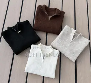 Gent’S Quarter Zip Sweaters