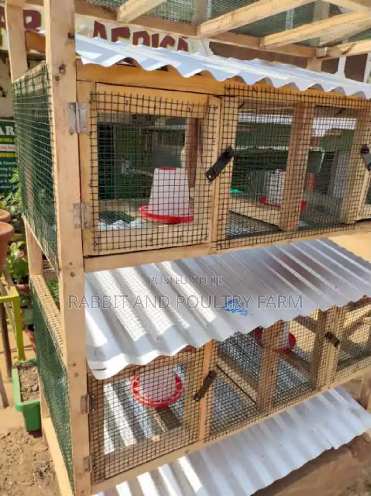 Rabbit Cages Available in Munyonyo (Used New) Prices Depend on Size