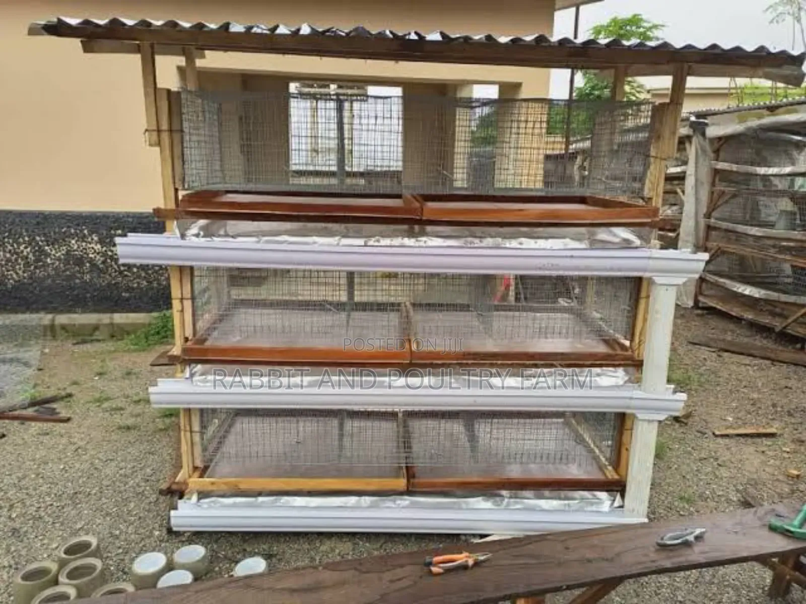 Rabbit Cages Available in Munyonyo (Used New) Prices Depend on Size