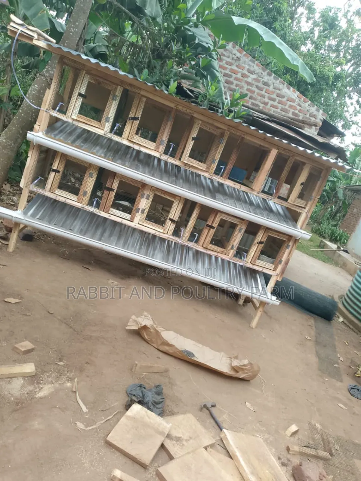 Rabbit Cages Available in Munyonyo (Used New) Prices Depend on Size