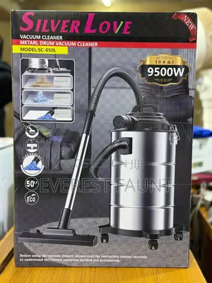 Silver Love Vacuum Cleaner