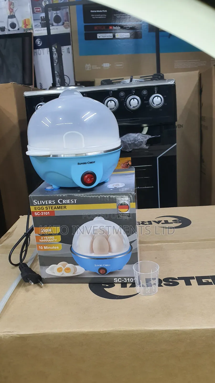 Egg Boiler Steamer Silvercrest