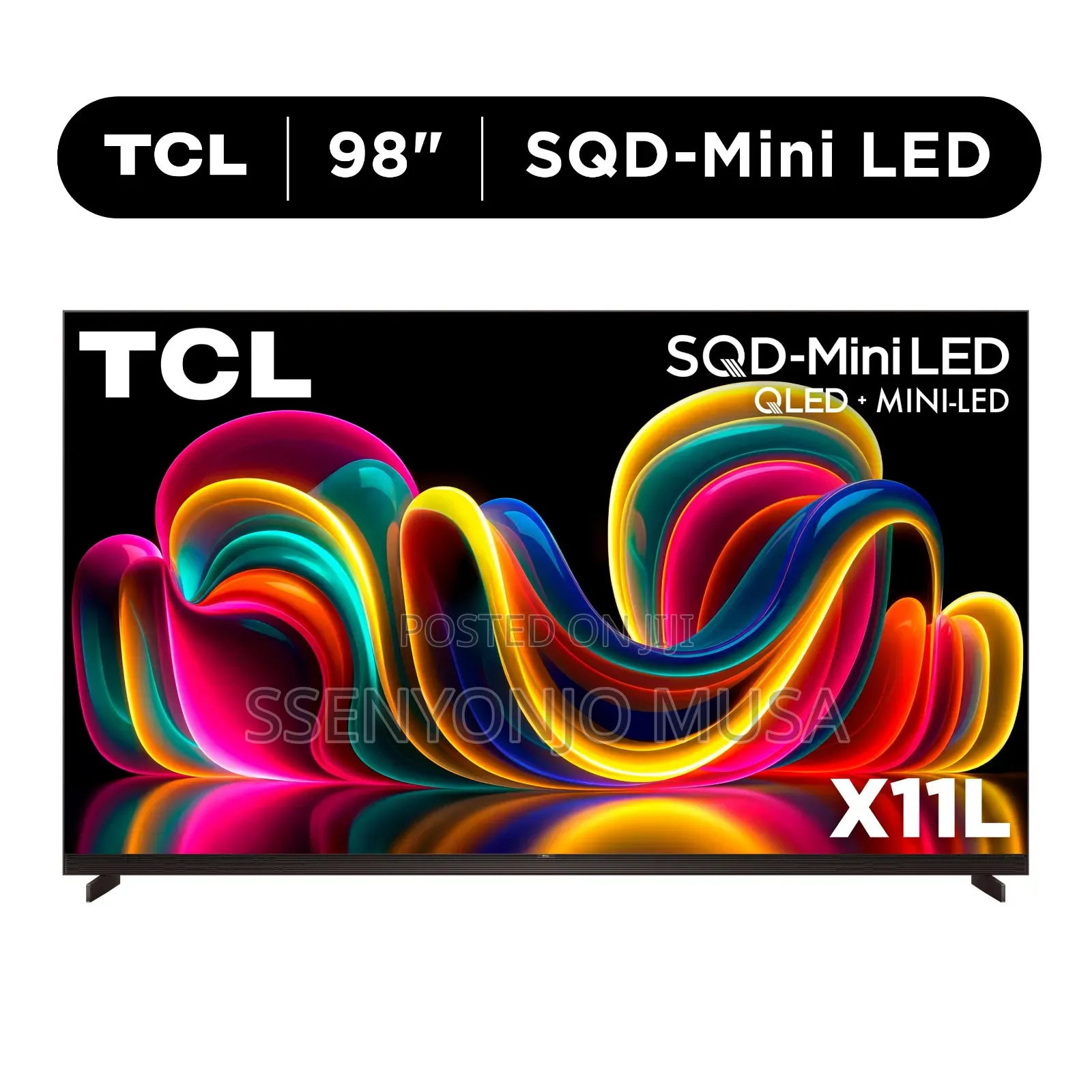 TCL SQD-Mini Led Tv – 98” Uhd Mini-Led Tv With HDR Dolby Atmos