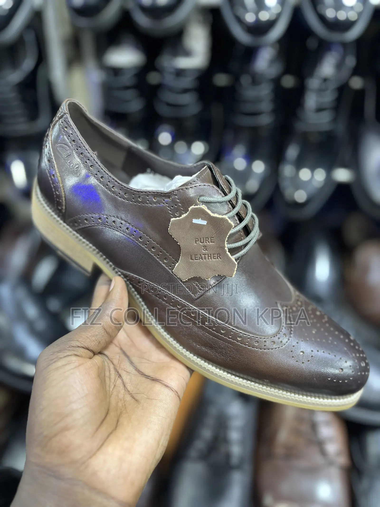 Pure Leather Clarks Oxford