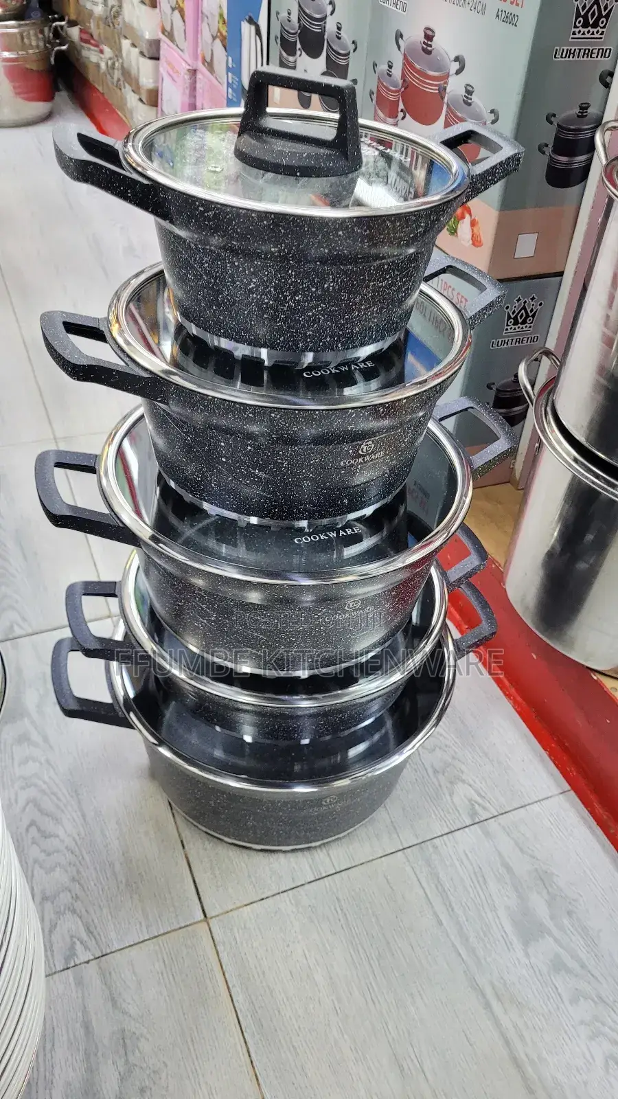 Cooker Ware Set or Granite Cooking Pot Set