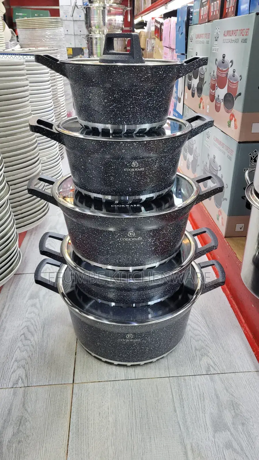 Cooker Ware Set or Granite Cooking Pot Set