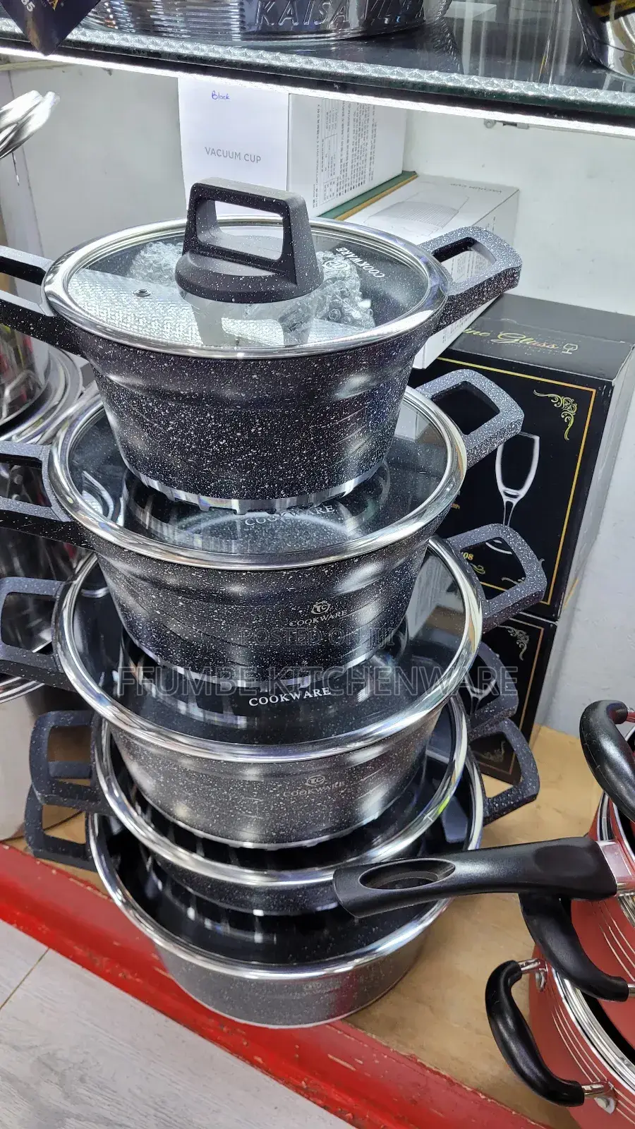 Cooker Ware Set or Granite Cooking Pot Set