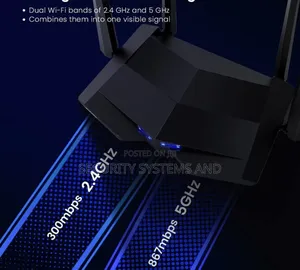 Tenda Router Dual Band Gigabyte Ac1200 Ac10
