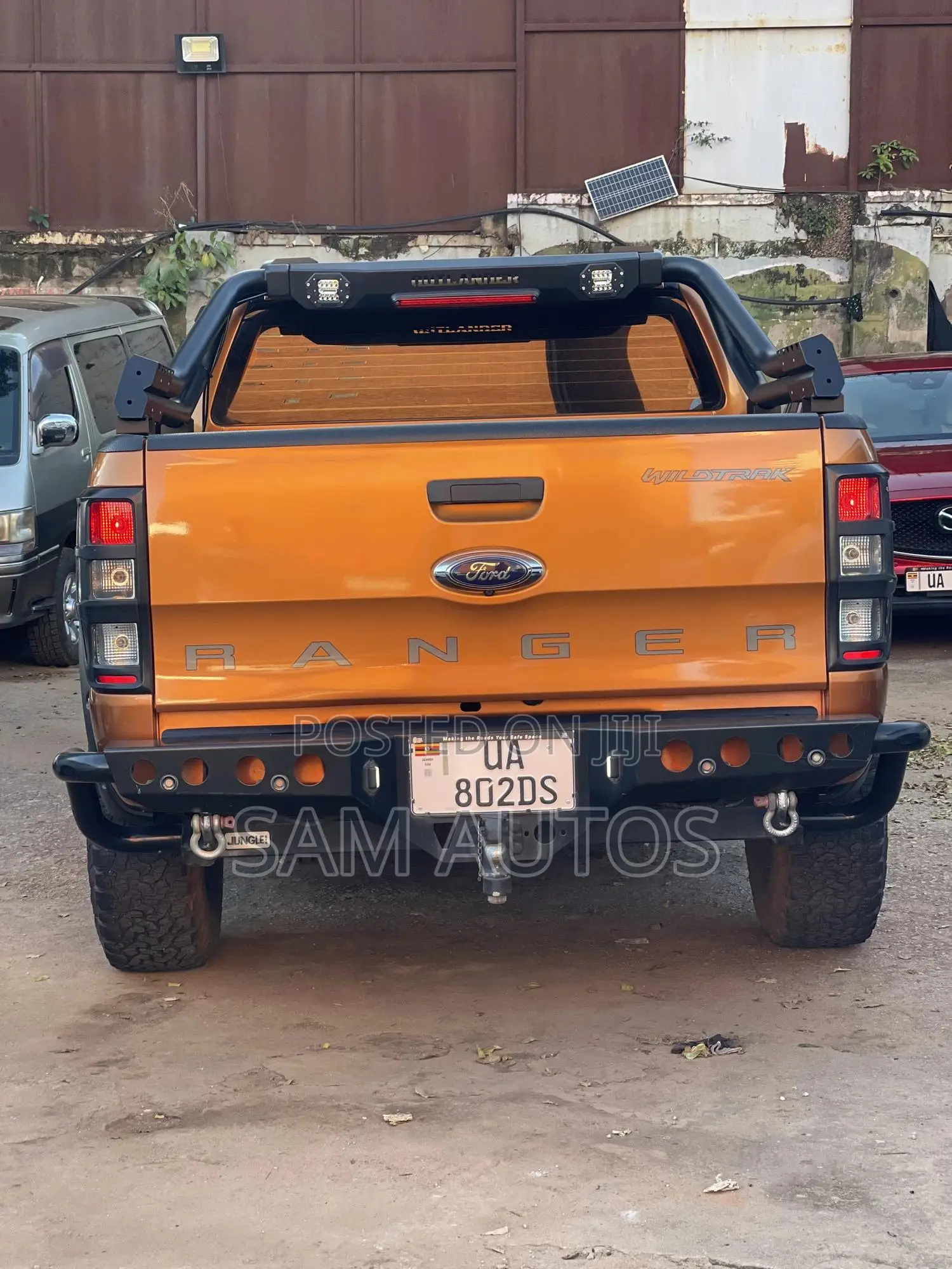 Ford Ranger Wildtrak 2016 Orange