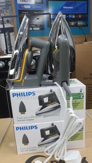 Phillips Flat Iron Singapore Made Non-Stick Soleplate