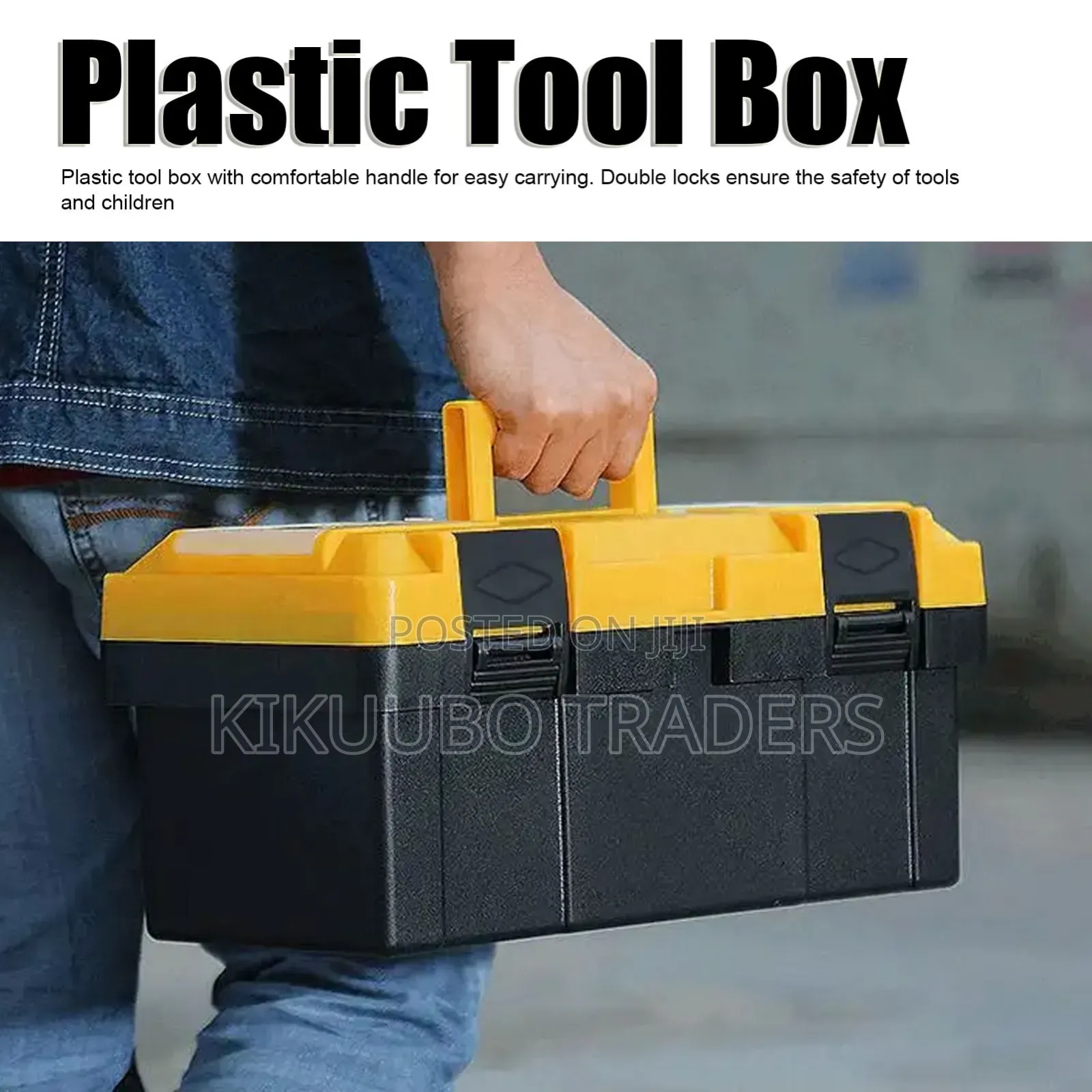 Epica Star Portable 14" Plastic Empty Tool Box