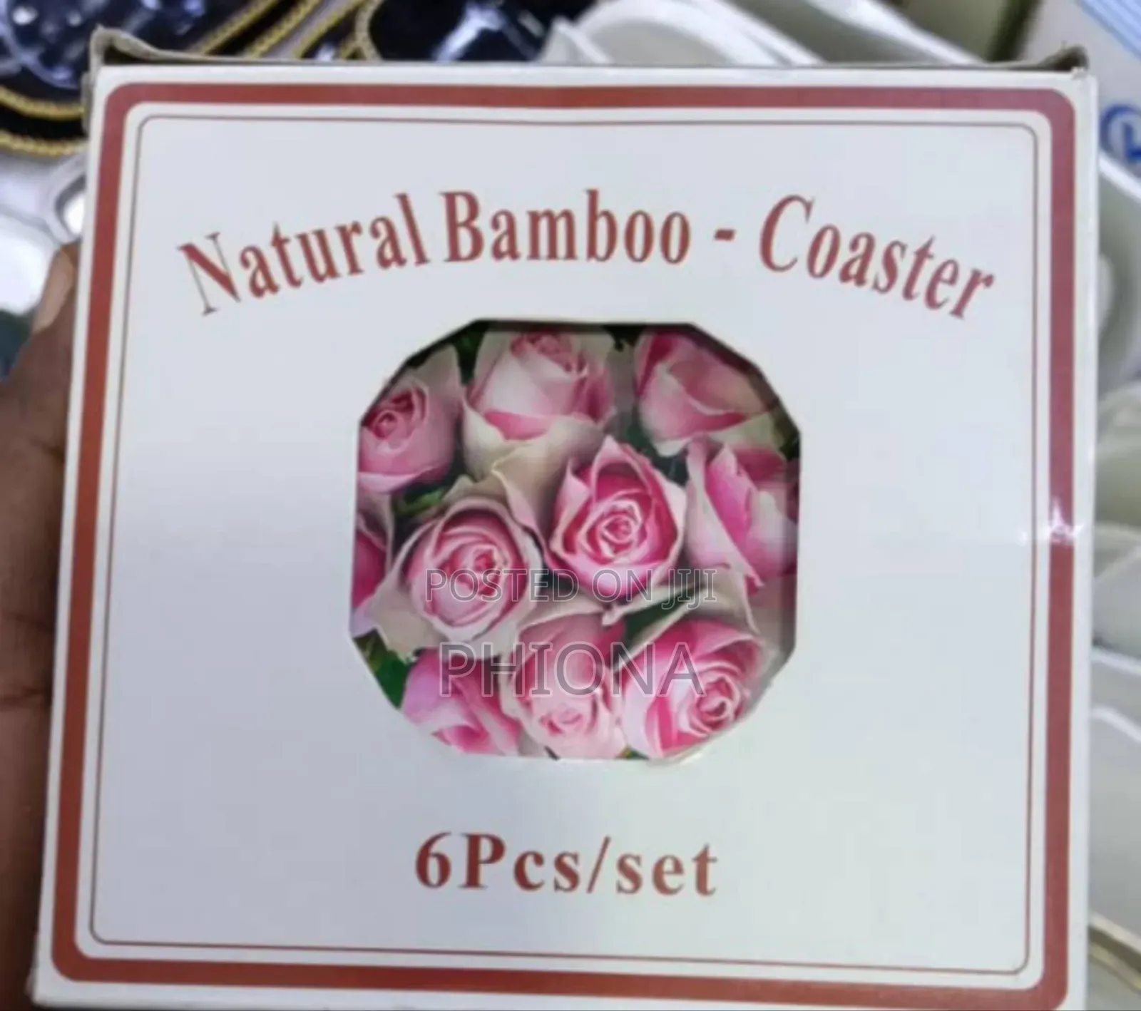 Natural Bamboo Coaster
