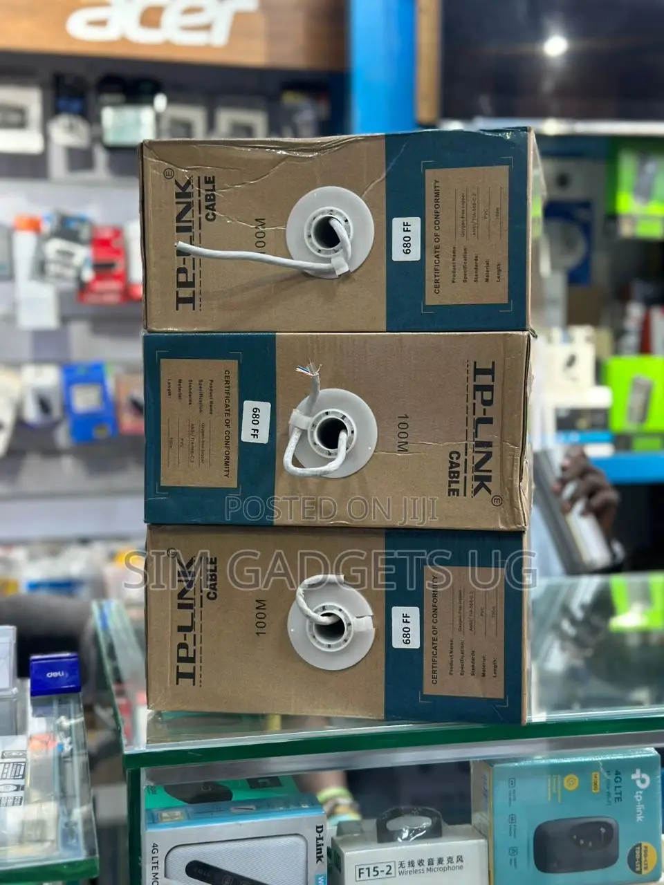 Tp Link 100m. Cat6 Indoor Cable