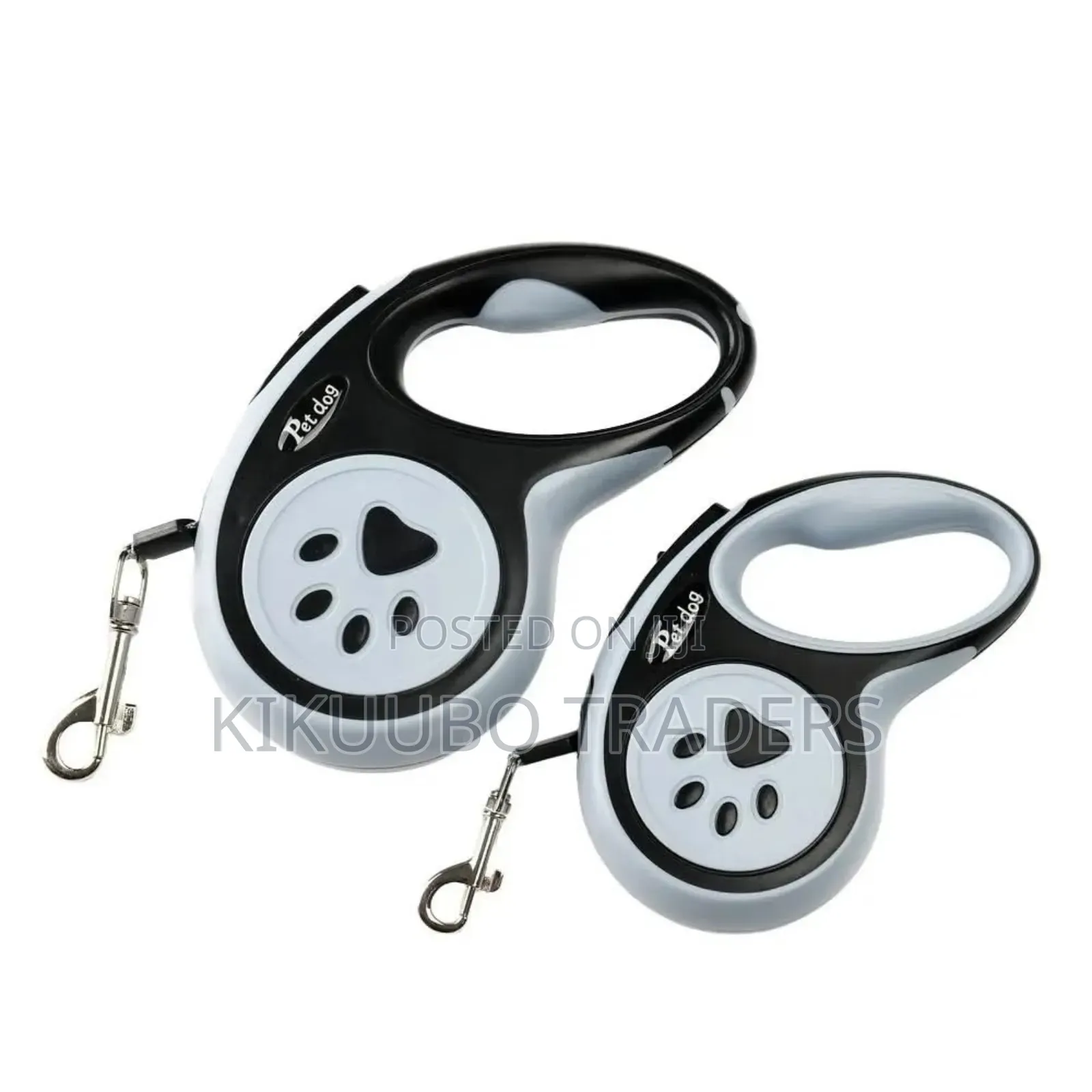5m Dog Leash for Small Dogs Cats Retractable Durable Paw Design