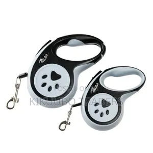 5m Dog Leash for Small Dogs Cats Retractable Durable Paw Design