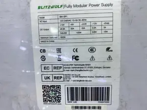 Rgb 550w New Blitzwolf Power Supply Bw-gp1 80 Plus Gold Efficiency