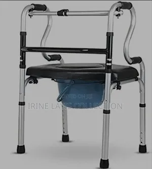 Multifunctional 5-in-1 Mobility Aid and Potty Chair.