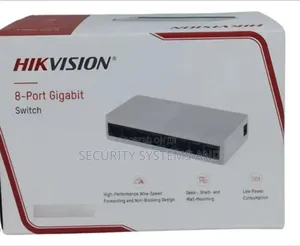 8 Port Fast Ethernet Switch Hikvision Ds-3e0108d-O